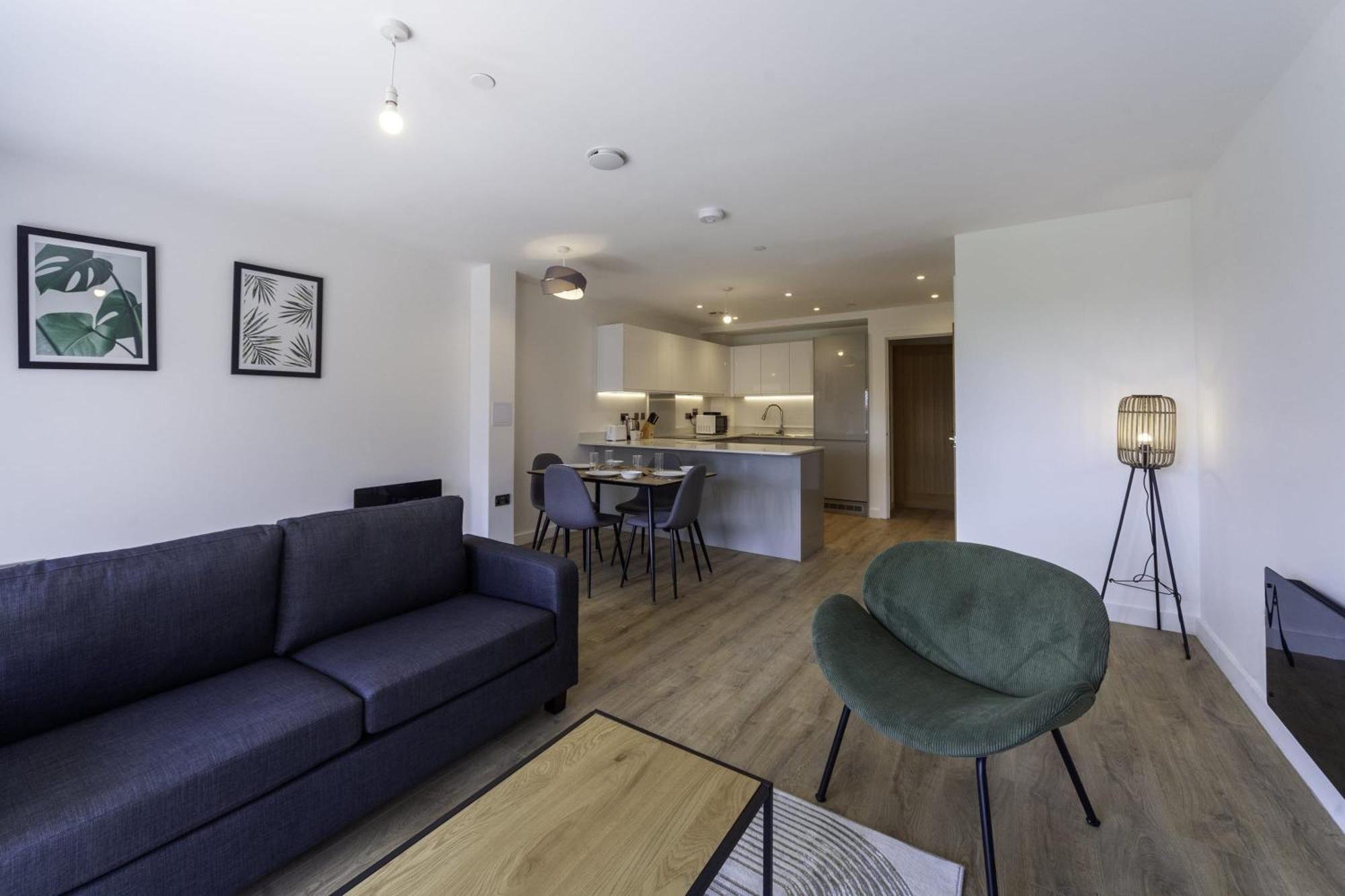 Lovely 2 Bedroom Apartment In Central Ashford Ashford  Dış mekan fotoğraf
